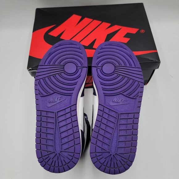 Air Jordan 1 Retro High OG Court Purple 2.0 555088-500 Men\'s 8 OG All Preowned main image 3